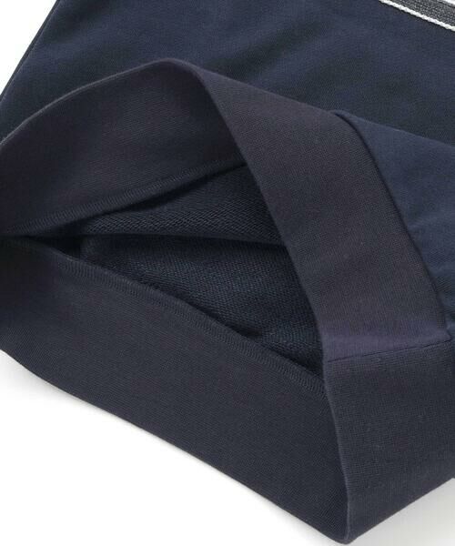 BeBe Petits Pois Vert / ベベ プチ ポワ ヴェール スウェット | 裏毛×鹿の子切り替えトレーナー(95~160cm) | 詳細13