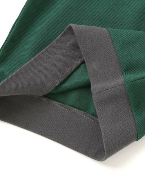 BeBe Petits Pois Vert / ベベ プチ ポワ ヴェール スウェット | 配色モックネックトレーナー(95~150cm) | 詳細14