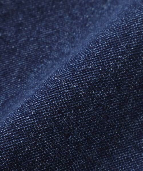 BeBe Petits Pois Vert / ベベ プチ ポワ ヴェール デニムパンツ | フロッキープリントストレッチロングデニムパンツ(95~160cm) | 詳細18