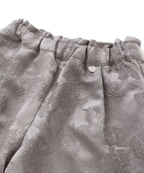 BeBe Petits Pois Vert / ベベ プチ ポワ ヴェール その他パンツ | 【お揃い】花柄ジャガードキュロットパンツ(100~150cm) | 詳細10