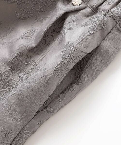 BeBe Petits Pois Vert / ベベ プチ ポワ ヴェール その他パンツ | 【お揃い】花柄ジャガードキュロットパンツ(100~150cm) | 詳細11