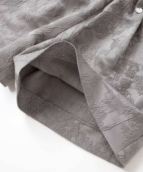 BeBe Petits Pois Vert / ベベ プチ ポワ ヴェール その他パンツ | 【お揃い】花柄ジャガードキュロットパンツ(100~150cm) | 詳細13