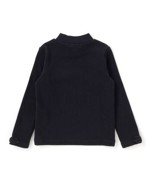 BeBe Petits Pois Vert / ベベ プチ ポワ ヴェール Tシャツ | 【お揃い】袖リボンリブトップス(95~160cm) | 詳細18