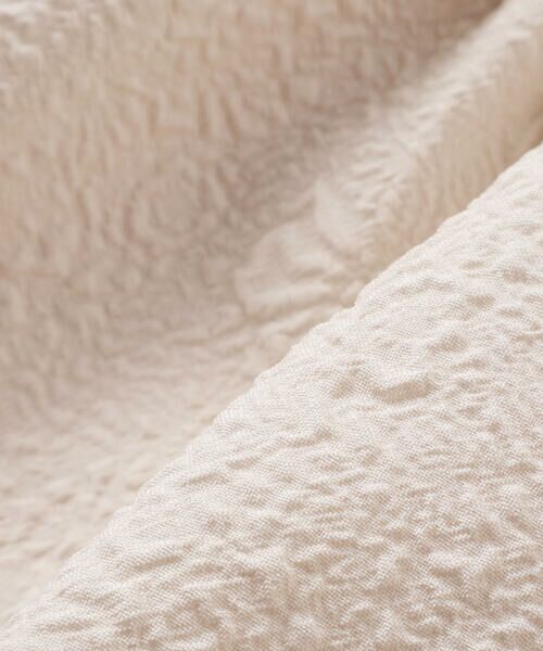 BeBe Petits Pois Vert / ベベ プチ ポワ ヴェール スウェット | 【店舗限定】裏毛ジャガード切り替えリボントレーナー(95~150cm) | 詳細10