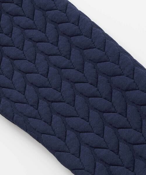 BeBe Petits Pois Vert / ベベ プチ ポワ ヴェール スウェット | 【店舗限定】裏毛×袖キルトジャガードトレーナー(95~160cm) | 詳細10