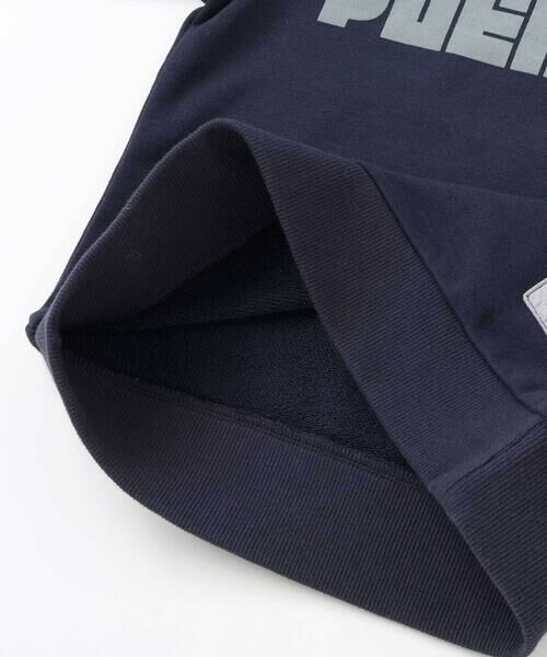 BeBe Petits Pois Vert / ベベ プチ ポワ ヴェール スウェット | 【店舗限定】裏毛×袖キルトジャガードトレーナー(95~160cm) | 詳細12