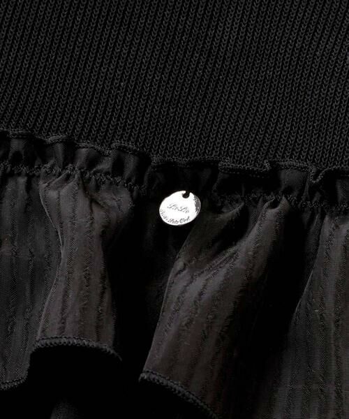 BeBe Petits Pois Vert / ベベ プチ ポワ ヴェール スウェット | 【店舗限定】ニットリブ＋フリルトレーナー(95~150cm) | 詳細11