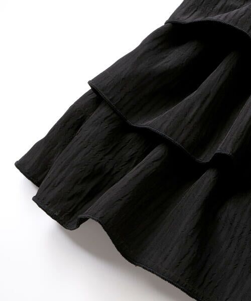 BeBe Petits Pois Vert / ベベ プチ ポワ ヴェール スウェット | 【店舗限定】ニットリブ＋フリルトレーナー(95~150cm) | 詳細13