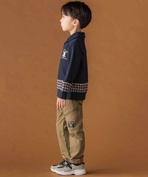 BeBe Petits Pois Vert / ベベ プチ ポワ ヴェール チノ・ワークパンツ | 【店舗限定】NPUジョガーパンツ(95~160cm) | 詳細7