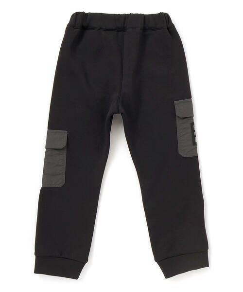 BeBe Petits Pois Vert / ベベ プチ ポワ ヴェール チノ・ワークパンツ | 【店舗限定】裏起毛ポンチ＋格子タフタロングパンツ(95~150cm) | 詳細5