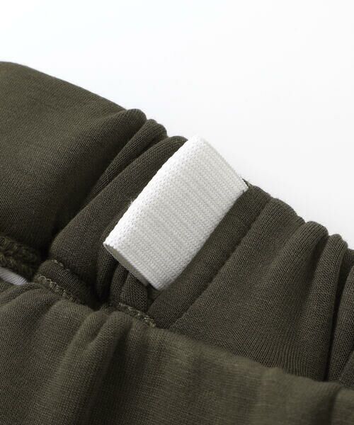 BeBe Petits Pois Vert / ベベ プチ ポワ ヴェール チノ・ワークパンツ | 【店舗限定】裏起毛ポンチ＋格子タフタロングパンツ(95~150cm) | 詳細17