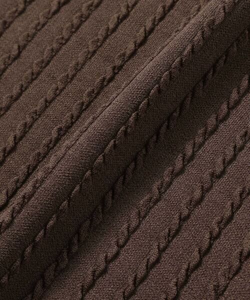 BeBe Petits Pois Vert / ベベ プチ ポワ ヴェール Tシャツ | 【店舗限定】メロウフリル立体リブ長袖Tシャツ(95~150cm) | 詳細12