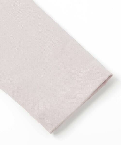 BeBe Petits Pois Vert / ベベ プチ ポワ ヴェール ミニ丈・ひざ丈ワンピース | ポンチ胸プリーツ長袖ワンピース(95~150cm) | 詳細10