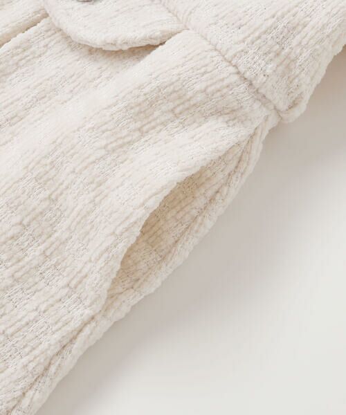 BeBe Petits Pois Vert / ベベ プチ ポワ ヴェール ミニ丈・ひざ丈ワンピース | Aラインニットツイードジャンパースカート(95~150cm) | 詳細4