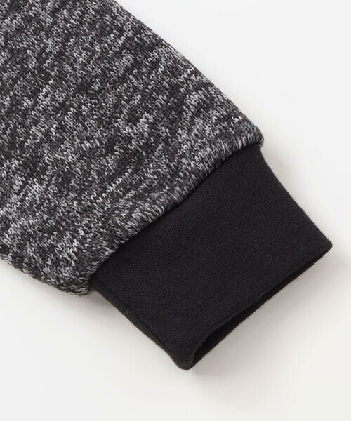 BeBe Petits Pois Vert / ベベ プチ ポワ ヴェール スウェット | まだら柄裏起毛トレーナー(95~150cm) | 詳細10