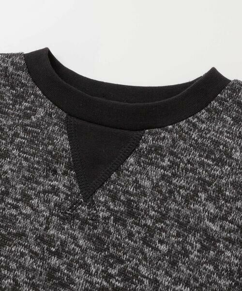 BeBe Petits Pois Vert / ベベ プチ ポワ ヴェール スウェット | まだら柄裏起毛トレーナー(95~150cm) | 詳細9