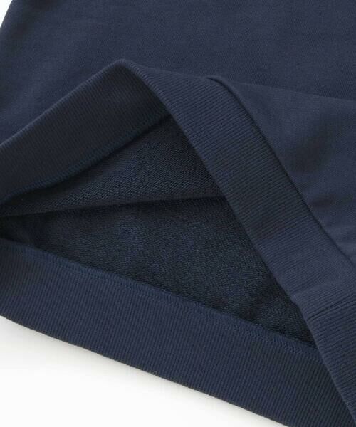 BeBe Petits Pois Vert / ベベ プチ ポワ ヴェール スウェット | ラメ起毛切り替え裏毛トレーナー(95~150cm) | 詳細11