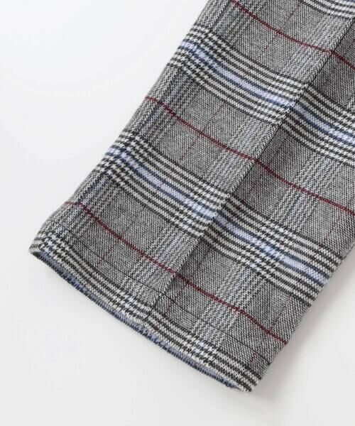 BeBe Petits Pois Vert / ベベ プチ ポワ ヴェール チノ・ワークパンツ | グレンチェック起毛ストレートパンツ(95~150cm) | 詳細10