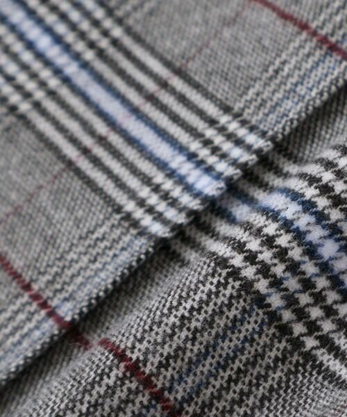 BeBe Petits Pois Vert / ベベ プチ ポワ ヴェール チノ・ワークパンツ | グレンチェック起毛ストレートパンツ(95~150cm) | 詳細14