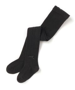 BeBe Petits Pois Vert / ベベ プチ ポワ ヴェール レギンス・スパッツ | 【店舗限定】リボン付きタイツ(95~125cm)