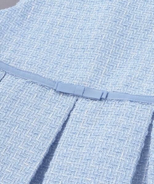 BeBe Petits Pois Vert / ベベ プチ ポワ ヴェール ドレス | 【店舗限定】ボレロ＋ジャンパースカート＋ブラウス3点セットアンサンブル(110~130cm) | 詳細13