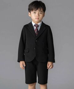 BeBe Petits Pois Vert / ベベ プチ ポワ ヴェール セットアップ | 【店舗限定】フォーマルジャケット＋パンツ＋シャツ3点セット(110~130cm)