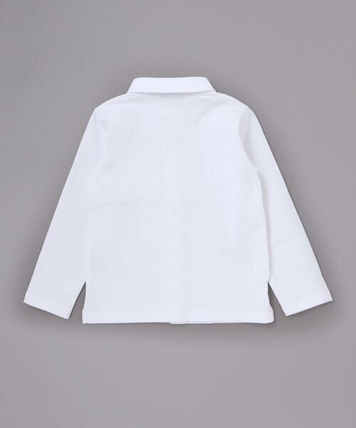 BeBe Petits Pois Vert / ベベ プチ ポワ ヴェール セットアップ | 【店舗限定】フォーマルジャケット＋パンツ＋シャツ3点セット(110~130cm) | 詳細13