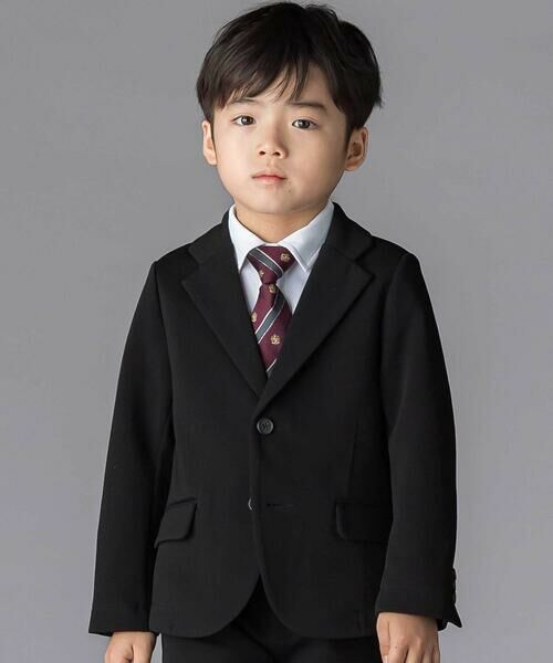 BeBe Petits Pois Vert / ベベ プチ ポワ ヴェール セットアップ | 【店舗限定】フォーマルジャケット＋パンツ＋シャツ3点セット(110~130cm) | 詳細2