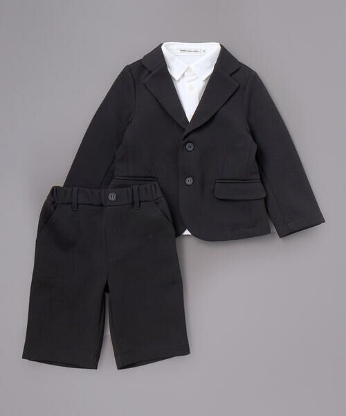 BeBe Petits Pois Vert / ベベ プチ ポワ ヴェール セットアップ | 【店舗限定】フォーマルジャケット＋パンツ＋シャツ3点セット(110~130cm) | 詳細8