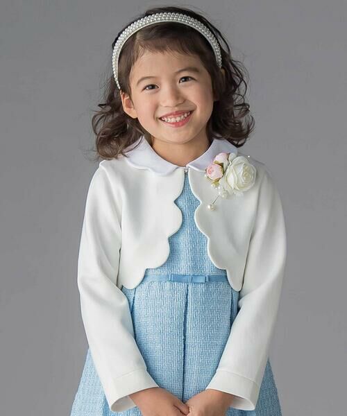 BeBe Petits Pois Vert / ベベ プチ ポワ ヴェール カチューシャ・カチューム・その他 | 【店舗限定】3連パールカチューシャ | 詳細1