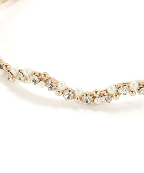 BeBe Petits Pois Vert / ベベ プチ ポワ ヴェール カチューシャ・カチューム・その他 | 【店舗限定】パール＋ラインストーンカチューシャ | 詳細4