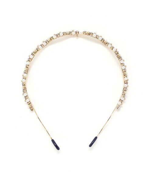 BeBe Petits Pois Vert / ベベ プチ ポワ ヴェール カチューシャ・カチューム・その他 | 【店舗限定】パール＋ラインストーンカチューシャ | 詳細6