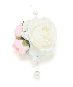 BeBe Petits Pois Vert / ベベ プチ ポワ ヴェール ブローチ・コサージュ | 【店舗限定】ローズコサージュ