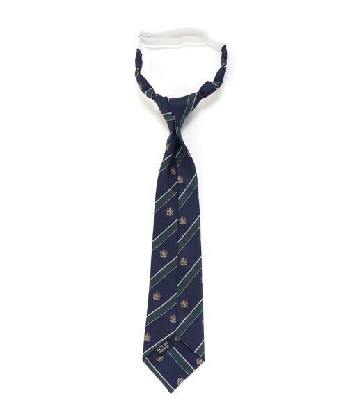 BeBe Petits Pois Vert / ベベ プチ ポワ ヴェール ネクタイ | 【店舗限定】エンブレムネクタイ | 詳細3