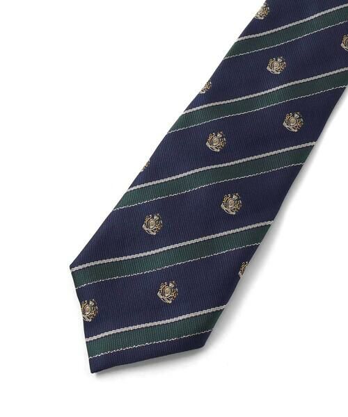 BeBe Petits Pois Vert / ベベ プチ ポワ ヴェール ネクタイ | 【店舗限定】エンブレムネクタイ | 詳細5
