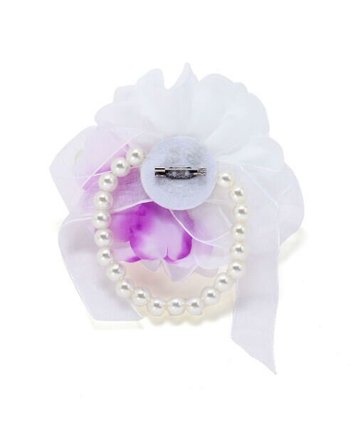 BeBe Petits Pois Vert / ベベ プチ ポワ ヴェール ブローチ・コサージュ | 【店舗限定】フラワーブーケコサージュ | 詳細2