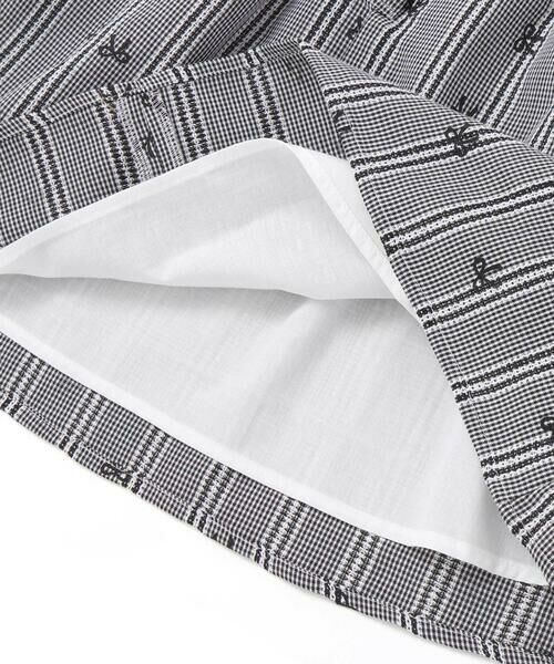 BeBe Petits Pois Vert / ベベ プチ ポワ ヴェール ミニ丈・ひざ丈ワンピース | 【店舗限定】リボン刺しゅう＆無地 襟付きワンピース(95〜150cm) | 詳細18