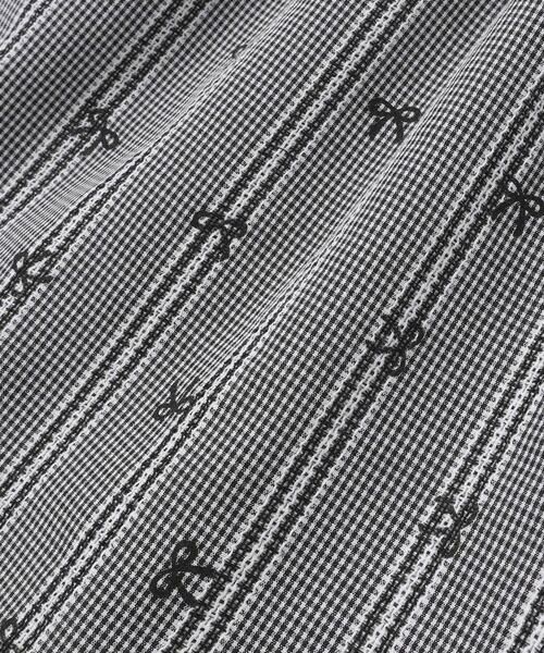 BeBe Petits Pois Vert / ベベ プチ ポワ ヴェール ミニ丈・ひざ丈ワンピース | 【店舗限定】リボン刺しゅう＆無地 襟付きワンピース(95〜150cm) | 詳細19