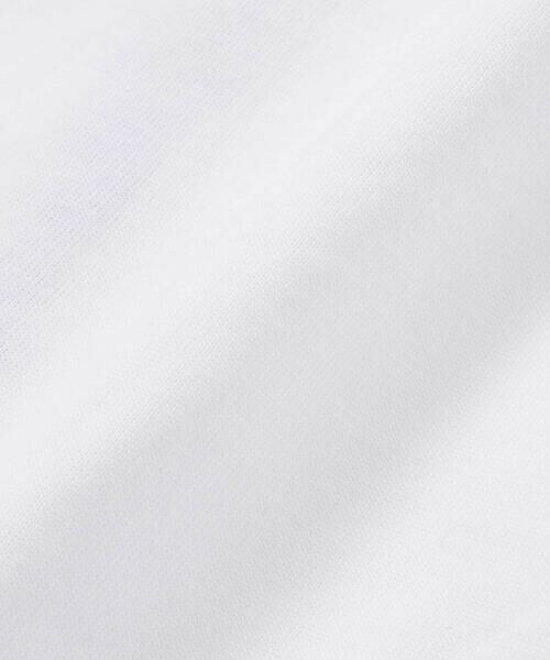 BeBe Petits Pois Vert / ベベ プチ ポワ ヴェール ミニ丈・ひざ丈ワンピース | 天竺+小花シャーリング長袖ワンピース(95~150cm) | 詳細12