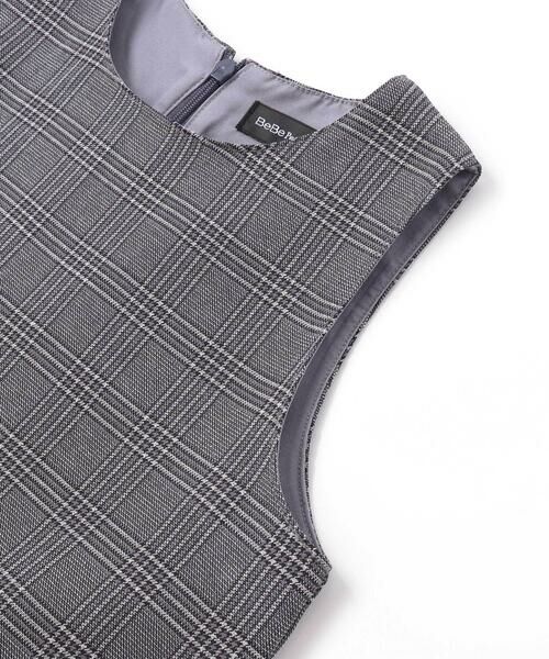 BeBe Petits Pois Vert / ベベ プチ ポワ ヴェール ミニ丈・ひざ丈ワンピース | カラフルツイードジャンスカ(95~150cm) | 詳細10