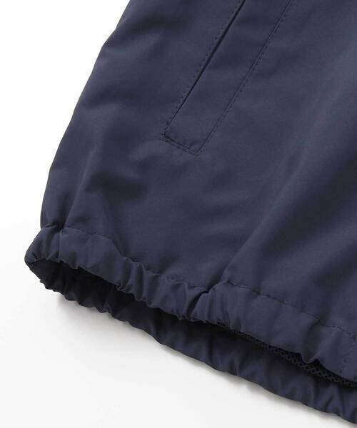 BeBe Petits Pois Vert / ベベ プチ ポワ ヴェール ブルゾン | 【お揃い】タフタ+チェック切り替えジップアップブルゾン(95~150cm) | 詳細20