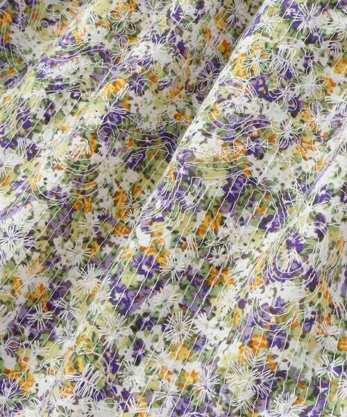 BeBe Petits Pois Vert / ベベ プチ ポワ ヴェール ミニ丈・ひざ丈ワンピース | 花刺しゅう＋花プリントワンピース(95~150cm) | 詳細17