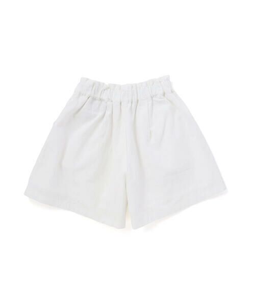 BeBe Petits Pois Vert / ベベ プチ ポワ ヴェール その他トップス | 刺しゅう入り花柄ブラウス＋キュロットセット(95~150cm) | 詳細3