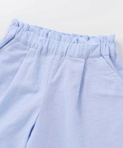 BeBe Petits Pois Vert / ベベ プチ ポワ ヴェール その他トップス | 刺しゅう入り花柄ブラウス＋キュロットセット(95~150cm) | 詳細13