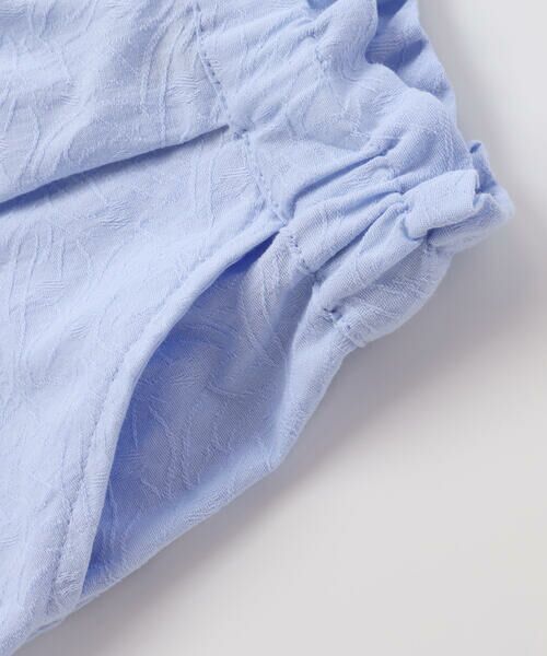 BeBe Petits Pois Vert / ベベ プチ ポワ ヴェール その他トップス | 刺しゅう入り花柄ブラウス＋キュロットセット(95~150cm) | 詳細14