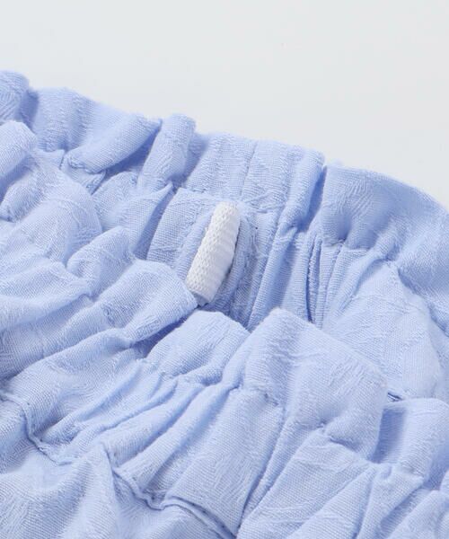 BeBe Petits Pois Vert / ベベ プチ ポワ ヴェール その他トップス | 刺しゅう入り花柄ブラウス＋キュロットセット(95~150cm) | 詳細15