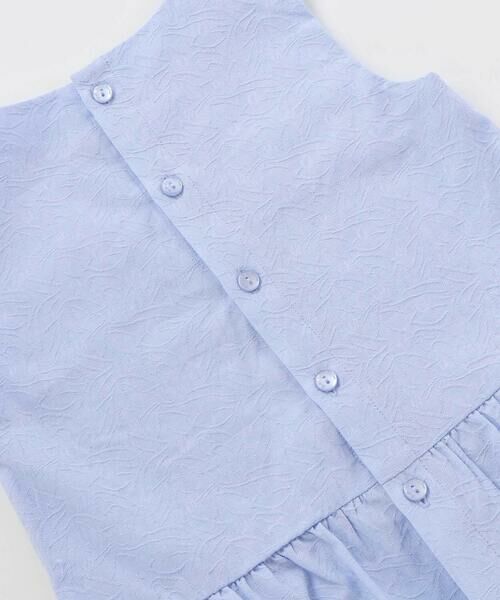 BeBe Petits Pois Vert / ベベ プチ ポワ ヴェール その他トップス | 刺しゅう入り花柄ブラウス＋キュロットセット(95~150cm) | 詳細22