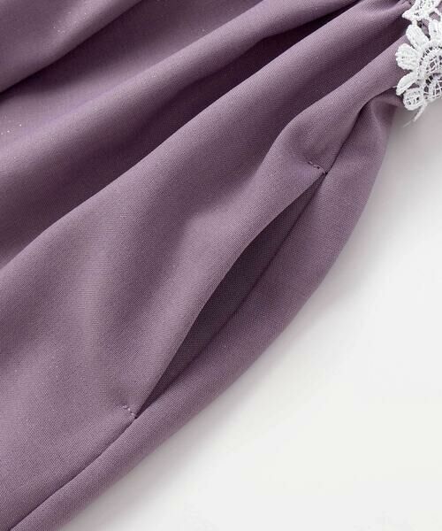 BeBe Petits Pois Vert / ベベ プチ ポワ ヴェール ミニ丈・ひざ丈ワンピース | レースポイント・キラキラジャンスカ(95~150cm) | 詳細14