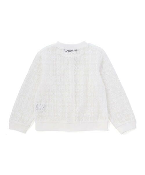 BeBe Petits Pois Vert / ベベ プチ ポワ ヴェール カーディガン・ボレロ | レースカーディガン(95~160cm) | 詳細7