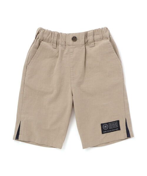 BeBe Petits Pois Vert / ベベ プチ ポワ ヴェール ショート・ハーフ・半端丈パンツ | マチ配色ショートパンツ(95~160cm) | 詳細11